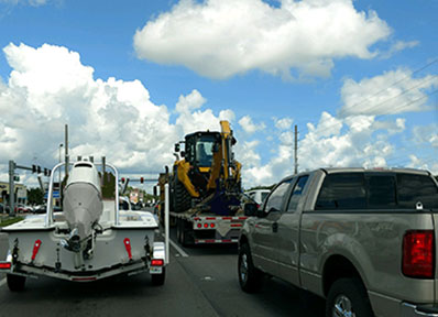 Winter traffic in Port Charlotte is too much